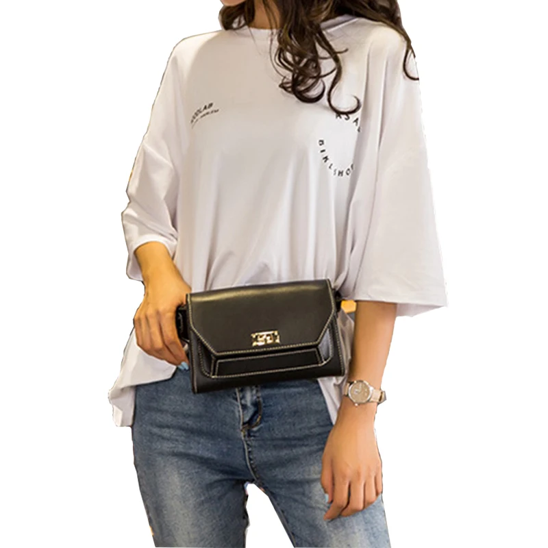 

Mododiino Fashionable Bag Women Belt PU Leather Crossbody Bags Vintage Waist Fanny Pack Famous Brand Woman Bags 2019 DNV1029