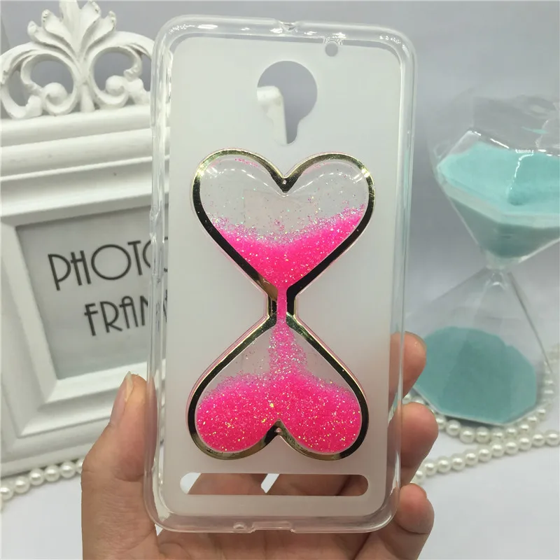 

Dynamic Liquid Glitter Sand Quicksand Soft TPU Slicone Case for Lenovo Vibe C2 / C2 Power K10A40 Back Cover