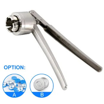 

YTK Manual Vial Crimper 13 15 20mm Vial bottle Sealing Machine Cap Capper Bottle Cap Crimping Capping Tools