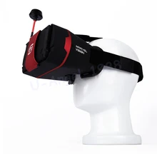 1 pcs Auto Scan Layar Removable 5.8 GHz 32ch LCD Video Goggle Kaca untuk FPV Drone