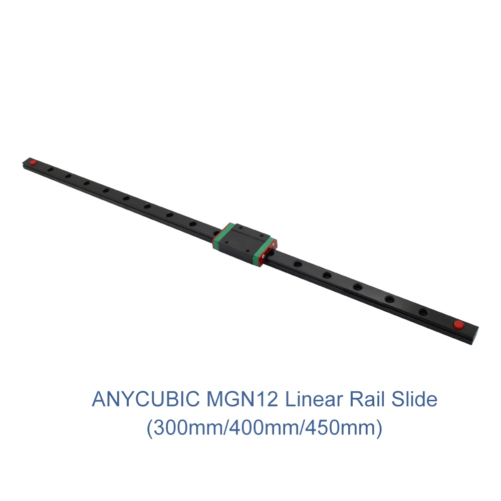 

ANYCUBIC Free Shipping Linear Rail Slide 3D printer Delta Kossel MGN12H 300/400/450mm Linear Guide for X Y Z axis