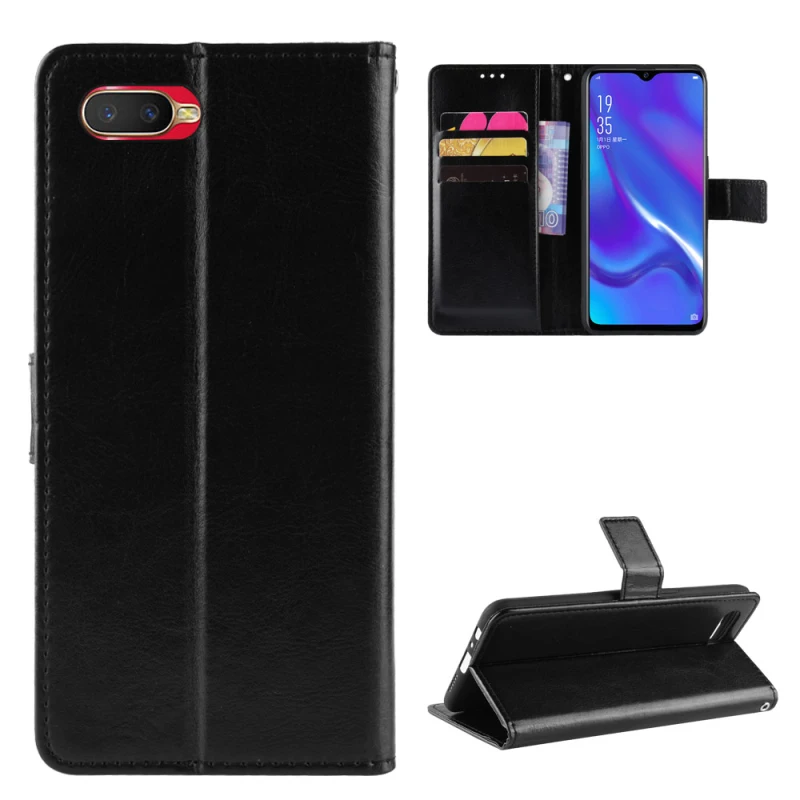 OPPO K1 PU leather+TPU flip case_1