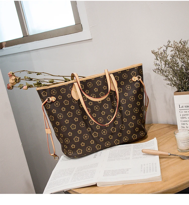 

2019 luxury handbags women bags designer bag fashion women handbag top quality GM/MM never Canvas Leather full