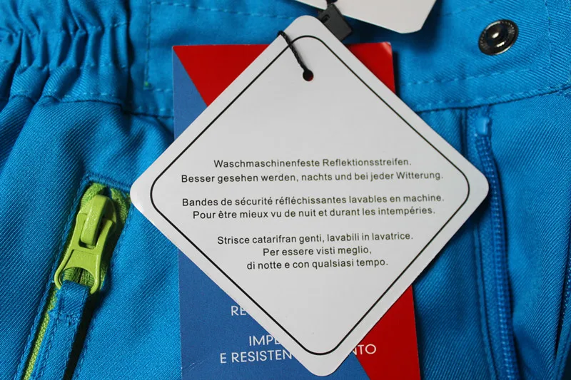 Migros/экспорт, водонепроницаемые плотные детские лыжные штаны с хлопковой подкладкой наружный слюнявчик, брюки ветронепроницаемый детский зимний комбинезон для детей от 4 до 10 лет