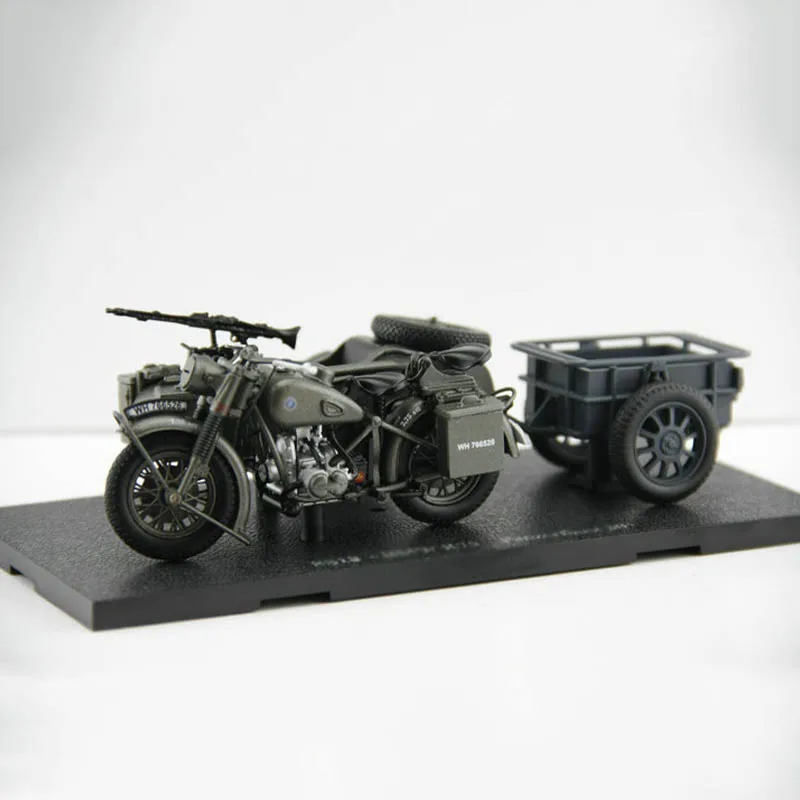 

1/24 Classic R75 World War II German 750 Scorpion Motorcycle Model Cars Toy Vehicle Alloy Collection Car Toys