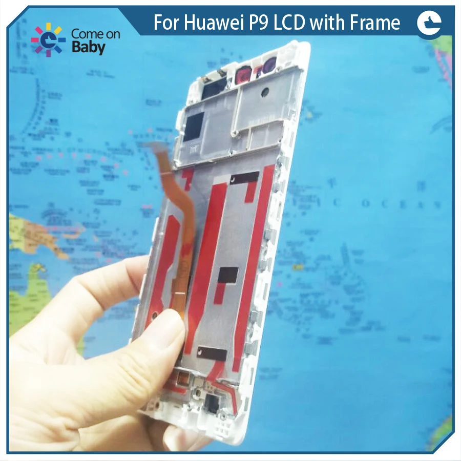 For Huawei P9 LCD with Frame 03