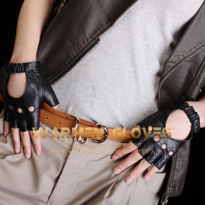 warmen women's leather gloves