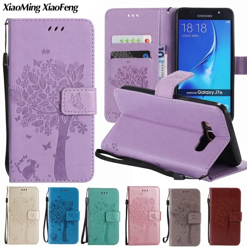 

For Funda Samsung Galaxy J7 2016 Case Wallet & Silicoe Cover Phone Cases Coque Samsung Galaxy J7 2016 Cover Leather Flip Case