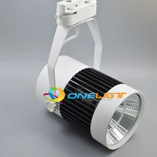 10 шт. 30 Вт COB светодиодный Трек светодиоды по технологии COB светодиодный тарк свет 3000лм светодиодный освещение в помещении 30 Вт AC85-265V