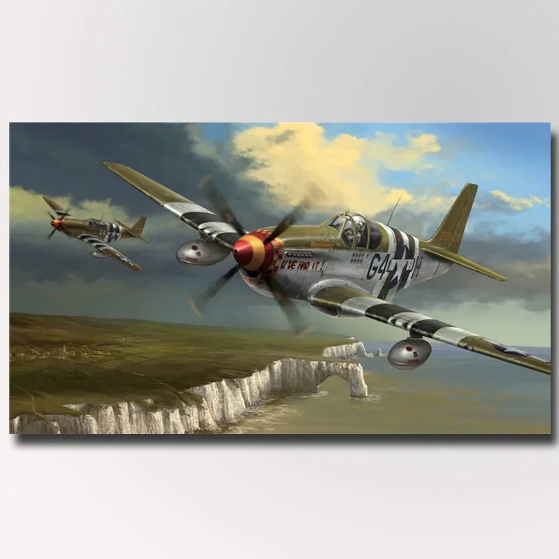 

Fighter flying scenery 5D Full Diamond Painting Square Cross Stitch Home Decoration Diamond Embroidery Not folding canvas Crafts