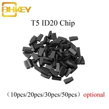 BHKEY 5X 10X 20X 50X T5-20 передатчик с интегральной схемой пустой углерода ID T5 для Авто ключевой Cemamic Автомобильный ключ-чип