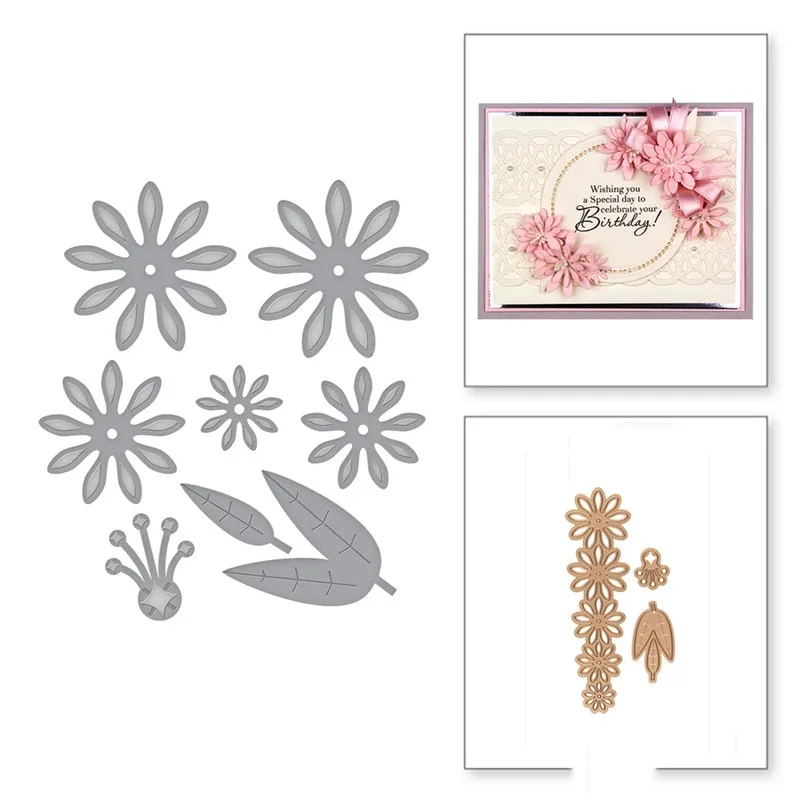 

Cymbidium Metal Cutting Dies Stencil DIY Card Album Making Scrapbooking Template Embossing Handicraft Die Cut 2019