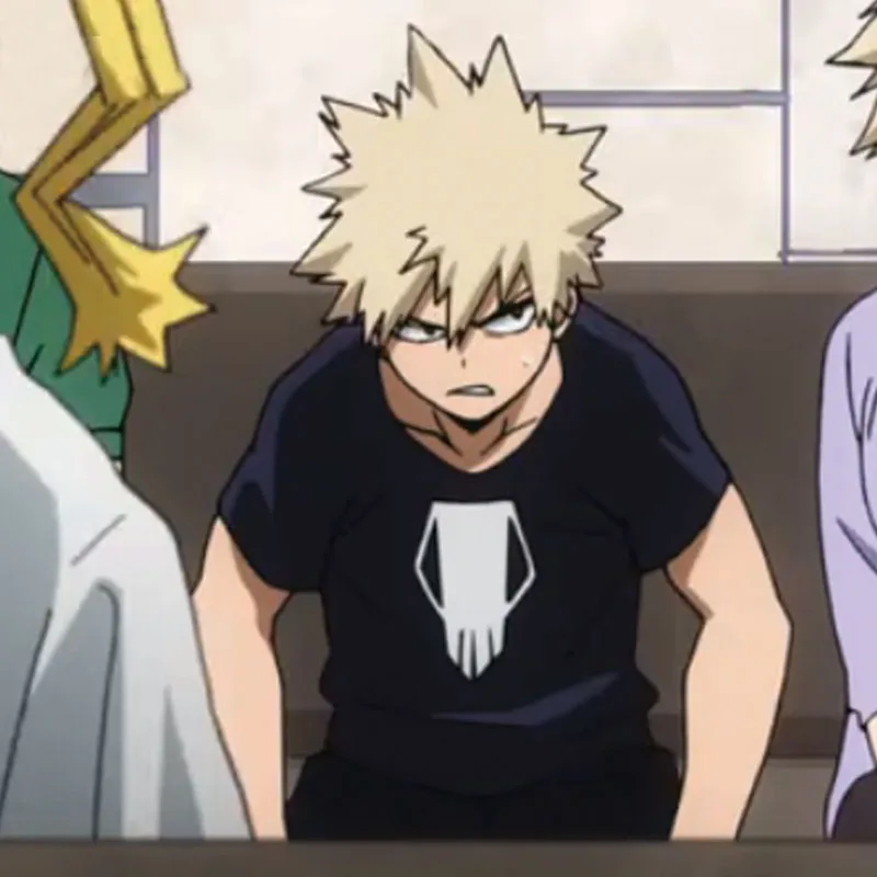 Футболка мужская для аниме My Hero academic bakugou костюм кацуки косплея Boku No футболки с