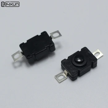 

10pcs 18*12MM DC 250V 1.5A 2Pin Black Mini Push Button Switch for Electric Torch 2P On-Off Flashlight Switchs