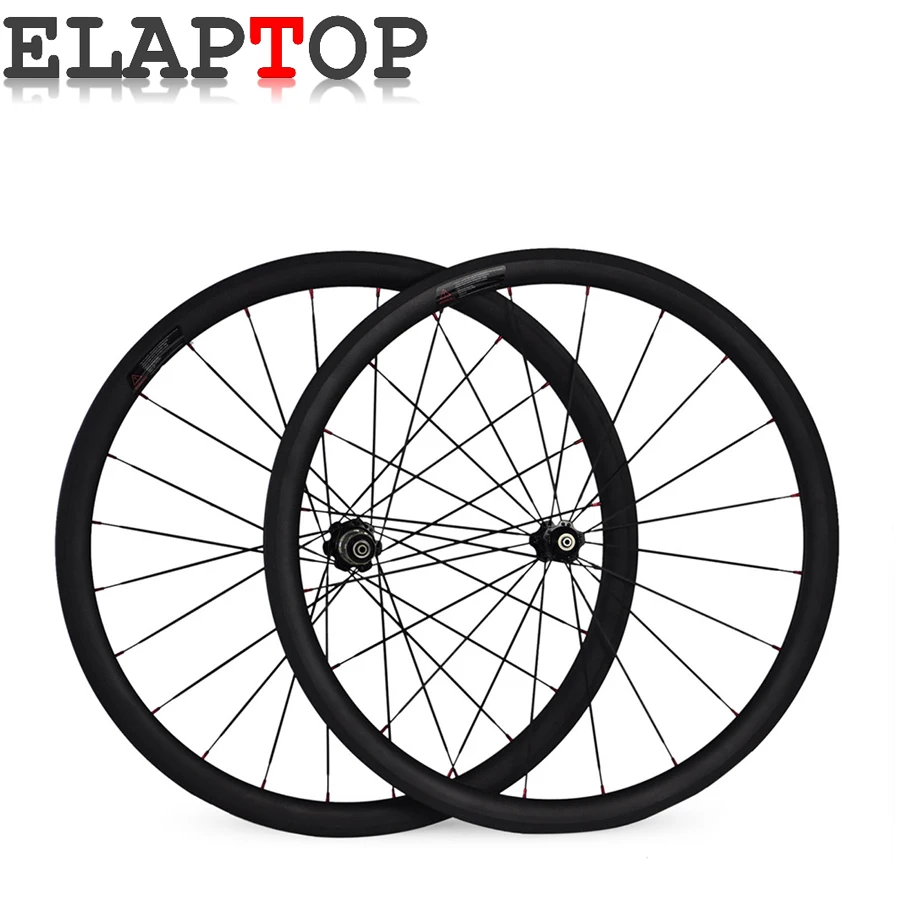 ELAPTOP Top Quality Goods 700C 25mm Width 38mm Depth Clincher Road Bike