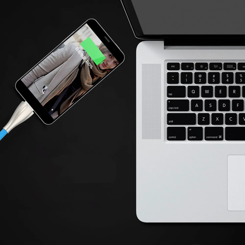Usb-кабель из цинкового сплава для быстрой зарядки данных iP X 8 7 6 для iPh Xs Max XR iPd кабель для мобильного телефона