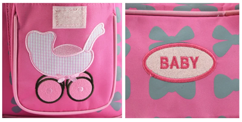 Детские Пеленки сумки для подгузник для мам Колясочный Органайзер дизайнерская многофункциональная сумка-тоут с увлажнитель