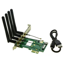 Адаптер беспроводной сетевой карты для ноутбука PCI-e к 3g bluetooth 4,0 wifi BCM94360CD/BCM94331CD модуль для macbook Pro/Air