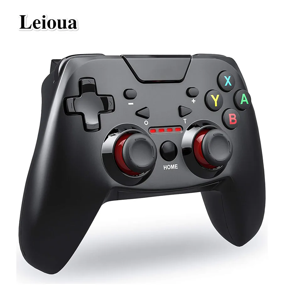 

Leioua Bluetooth Wireless Pro Controller Gamepad Joypad Remote Joystick with One Key Wake-up Function for Nintend Switch