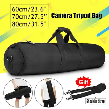 

60/70/80cm Portable Camera Monopod Tripod Carrying Bag Light Stand Bag Padded Light Waterproof Travel Case For Manfrotto
