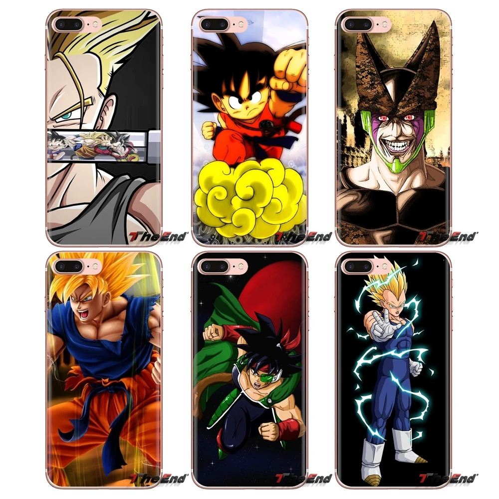 Dragon Ball Z Son Goku Super Saiyan для samsung Galaxy S3 S4 S5 Mini S6 S7 Edge S8 S9 S10 Plus Note 3 4 5 8 9 силиконовый чехол