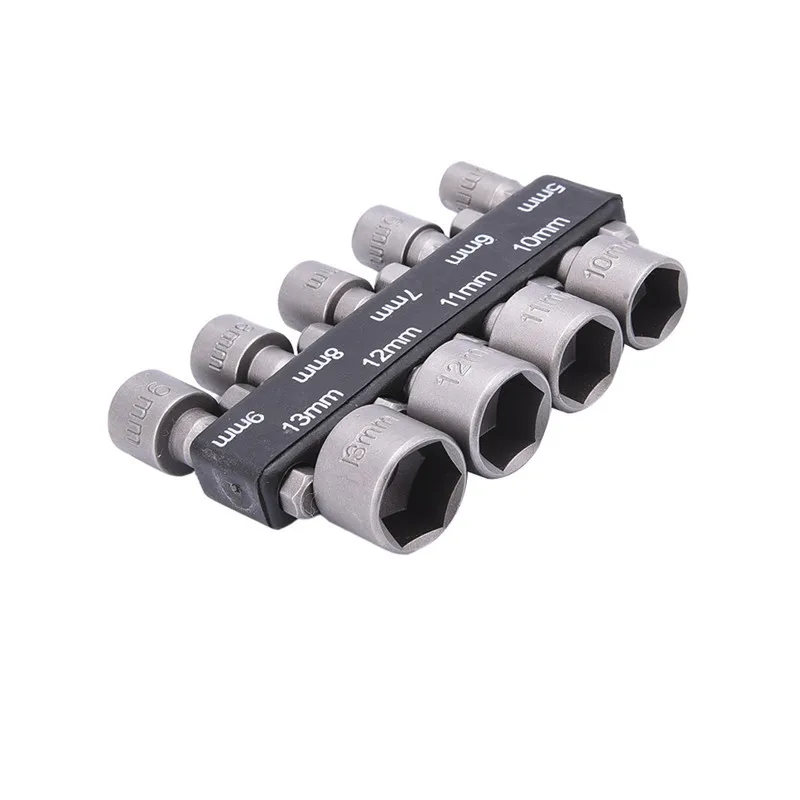9 шт./компл. гайковерт метрический 1/4 &quotшестигранный хвостовик CRV отвертки
