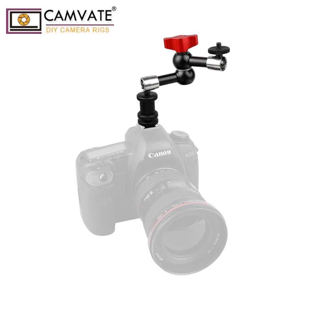 CAMVATE 7 ''фрикционный шарнирный магический 1/4 Горячий Холодный башмак кронштейн