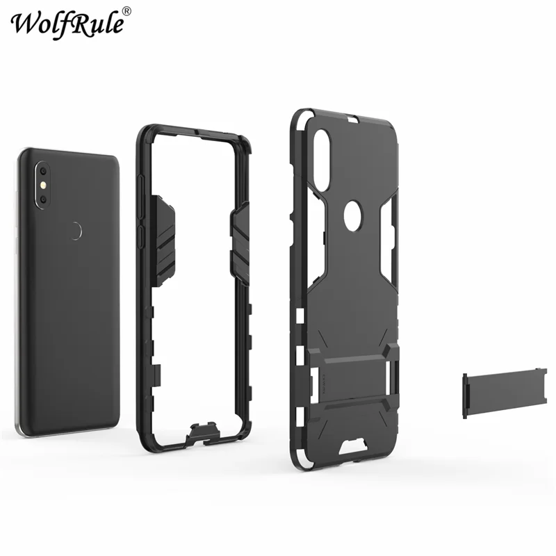 Funda para teléfono Xiaomi Mi Mix 3 funda Mi Mix 3 funda de silicona de goma de Robot armadura dura para Xiaomi Mi Mix 3 funda Mi Mix3