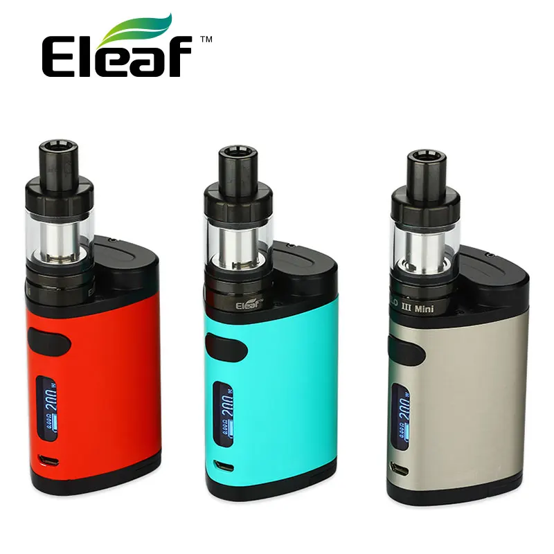 2017 New Eleaf Pico Dual TC Vaping Kit 200W with Pico Dual Box Mod and Eleaf MELO 3 Mini Atomizer 2ml vs istick Pico Mod 75W original wismec rx2 3 mod augvape merlin mini tank 2ml rta atomizer vaping 200w rx23 tc box mod e cig vaping vs smok alien kit