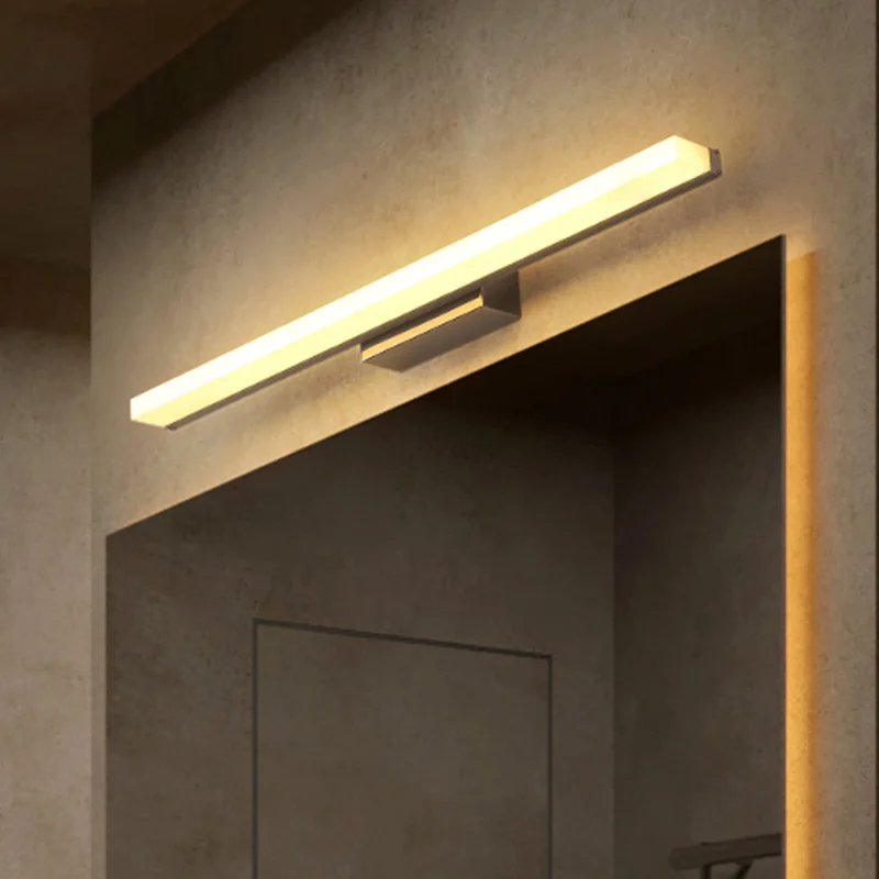 simple modern sconce bedroom bathroom wall lamps hand washing