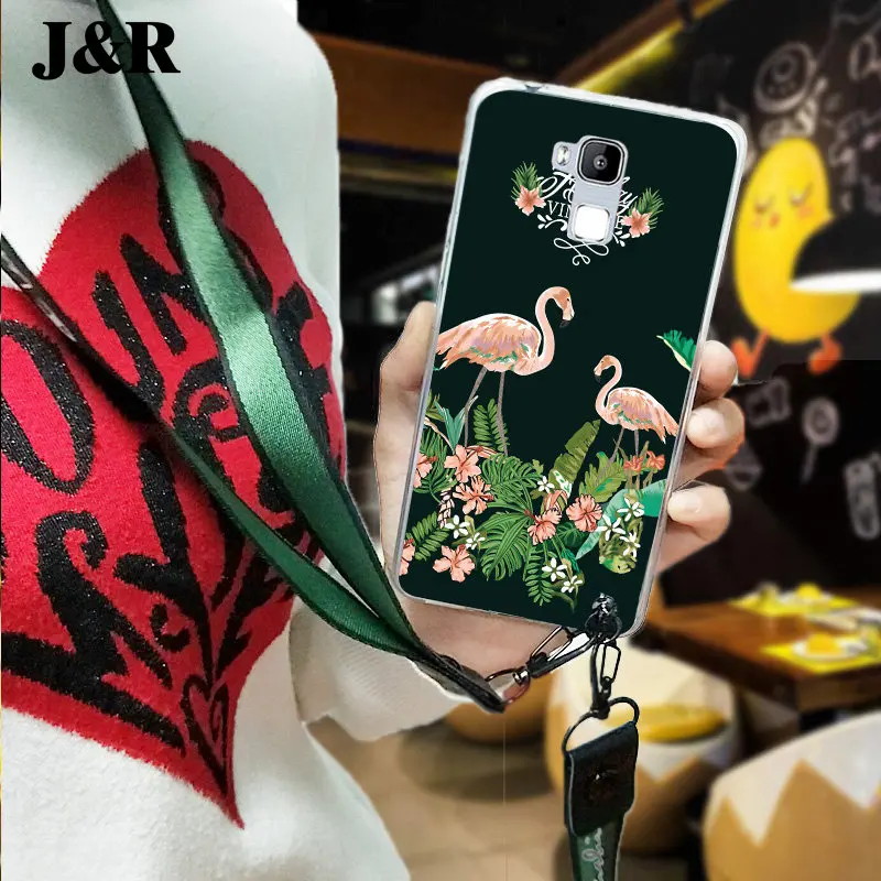 Soft TPU Silicone Phone Cases For Doogee Y6 X10 X20 X30 BL5000 BL7000 Mix 2 Back Cover Girls Flamingo Flowers Painted Bag Shell