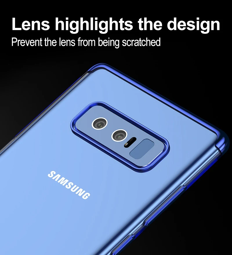 TOMKAS For Samsung Galaxy Note 8 For Samsung Galaxy A7 A5 A3 2017 Case Cover Cute Plating TPU Conque Cases For Samsung A520  (7)