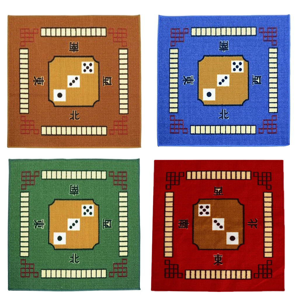 

1pc Non-woven Household Multifunctional Mat Anti-skid Thickening Poker Mahjong Carpet Table Cloths for Party Mahjong Lovers