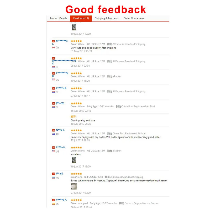 one good feedback