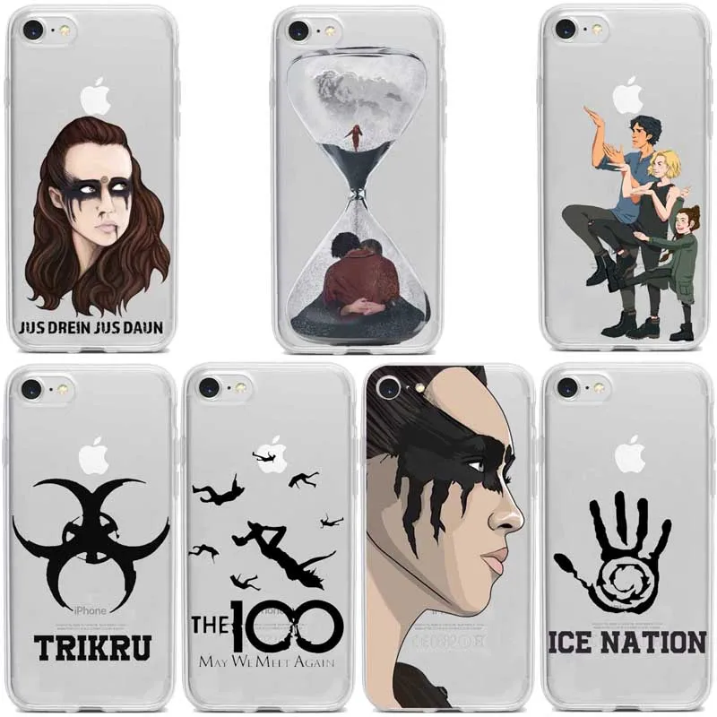 

Heda Lexa O 100 Programa de TV Preto TPU Macio Tampa Do Telefone para o iphone 8 7 6 Plus 5 XR X XS MAX 11 11promax Fundas Coque