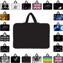 Мужская Неопреновая Портативная сумка для ноутбука 10 12 дюймов 13,3 14 15,4 15,6 16 17,3, Женский чехол для ноутбука с ручкой, чехол для ноутбука