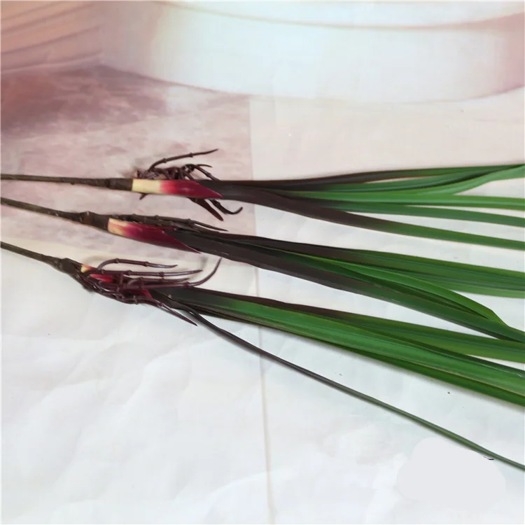 artificial-orchid-leaf-flower-arrangement-DIY-source-material-art_
