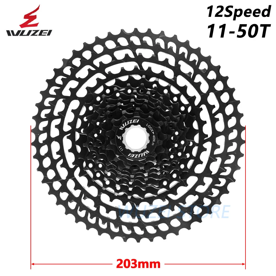 Wuzei кассета Сверхлегкий свободного хода 10/11/12 Скорость Алюминий сплав 11-50T 46 т 52 MTB велосипед маховик для Shimano GX усилительный насос