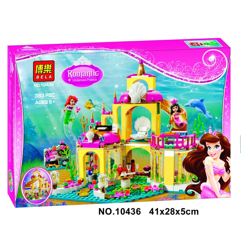 

Birthday Gift For Girls The Beautiful Mermaid Series Of Building Blocks Educational Toy