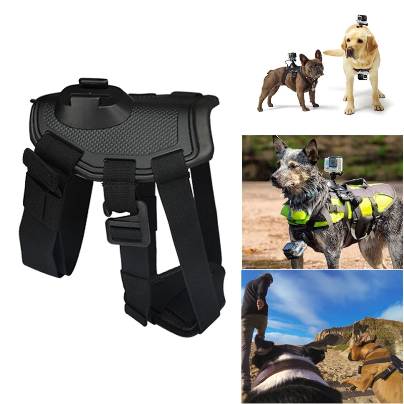 Dog Harness Chest Strap Shoulder Belt Mount Action Camera Universal