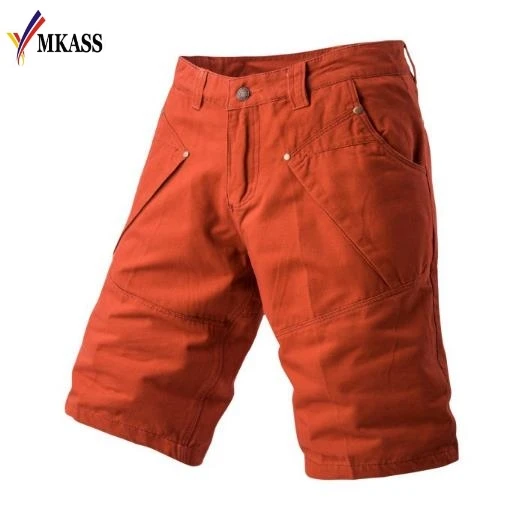 Summer Cotton Shorts Men Fashion Brand Beach Shorts Breathable Male Casual Shorts masculina Plus Size 40 Mens Short Bermuda