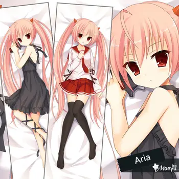 

Japanese Anime Aria the Scarlet Ammo Hugging Body Pillow Case Cover Long Adult Otaku Pillowcase 35*55/160*50cm