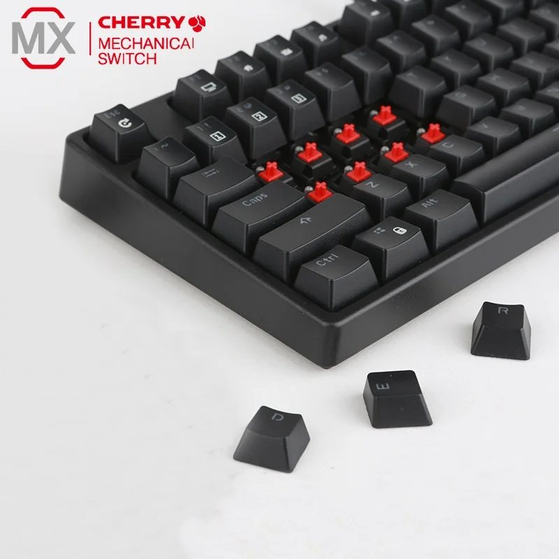 Новая эргономичная Механическая игровая USB клавиатура RK 987 87 клавиш/104 клавиш