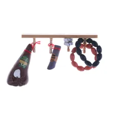 Новинка длина 6,2 см украшение для кукольного домика аксессуары кукольный домик Миниатюрный 1:12 игрушка кухня еда крюк для мяса