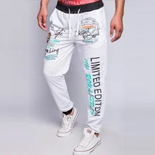 ZOGAA Hot Sale Spring Autumn Men's Sports Pants Rib Top Contrast Collar Letter Printing Casual Cotton Fashion 4 Color Sweatpants ZOGAA Hot Sale Spring Autumn Men's Sports Pants Rib Top Contrast Collar Letter Printing Casual Cotton Fashion 4 Color Sweatpants
