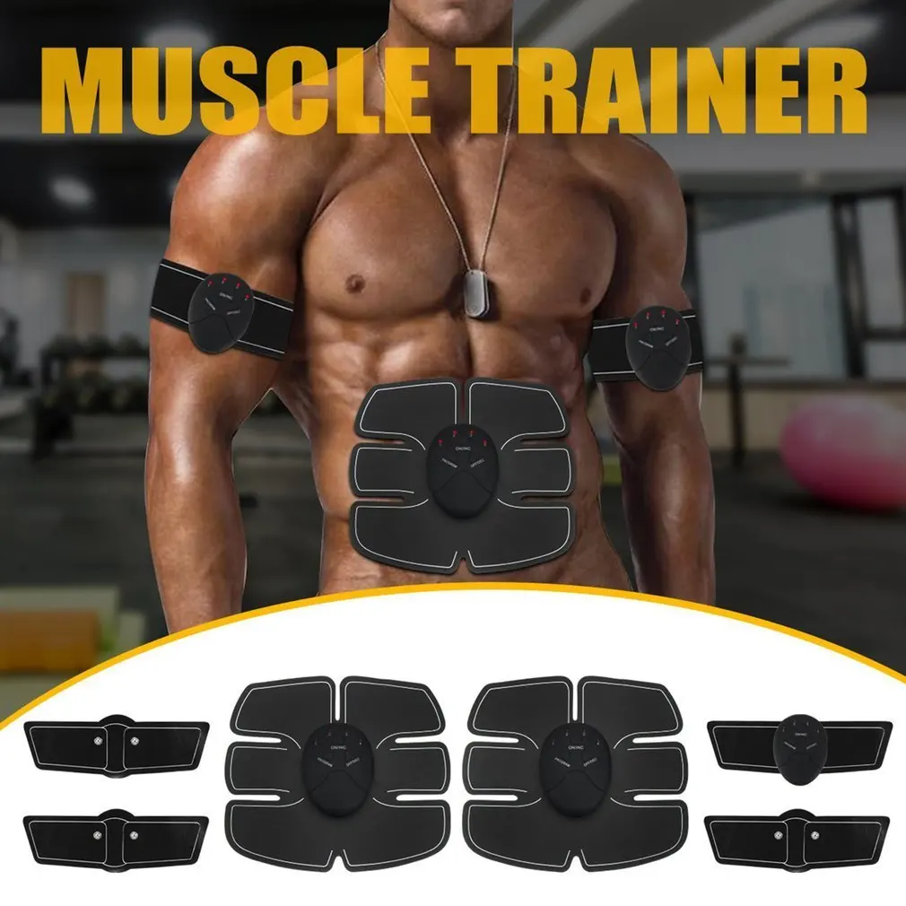 Smart Abdominal Muscle Training Massager Trainer Gear Equipment Arm Body Massage Slimming Exercise Fitness Stimulator masajeador
