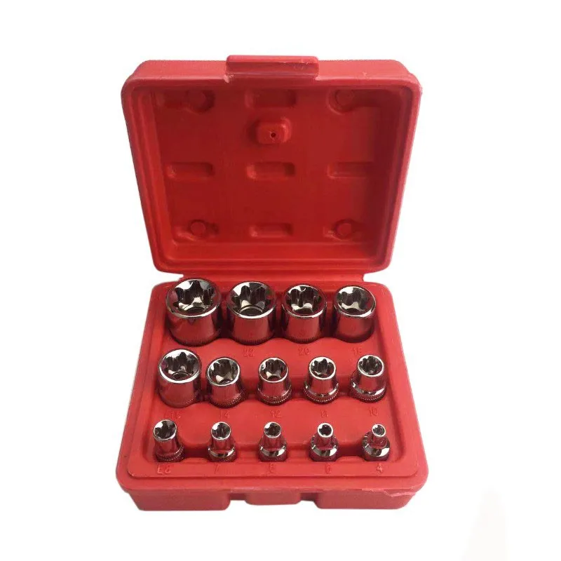 thumbnail image 2 of 14pcs E Torx Socket Set 3 8 4 Premium Female - Australia 2 of 12
