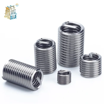 

150pcs M3 M4 M5 M6 M8 Thread Repair Insert Kit Set Stainless Steel Helicoil Hardware Fastener Accessories