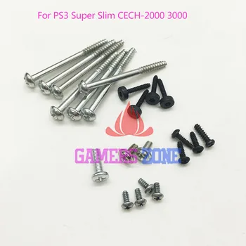 

10sets For Sony Playstation 3 PS3 Super Slim CECH-2000 3000 Screw Set