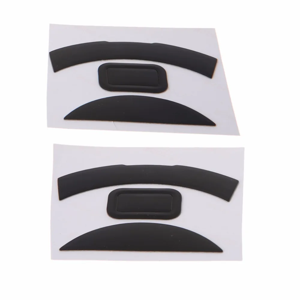 

2 Sets Black Teflon 0.6mm Thickness Replacement Mouse Feet Mouse Skates for Razer DeathAdder Elite C26